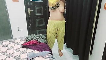 Indian House Wife Clothes Compilation