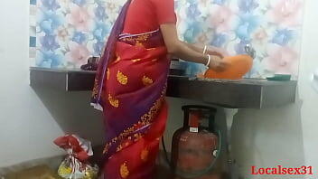 Desi Wife Sex In Kitchen